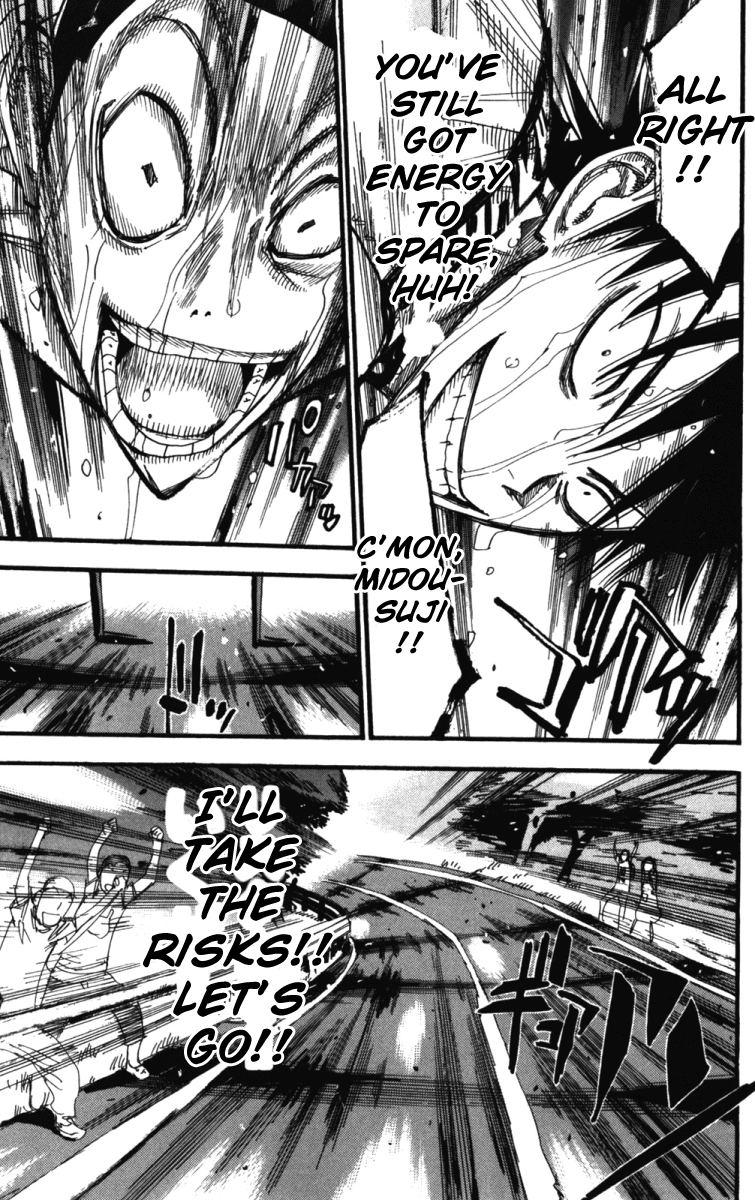 Yowamushi Pedal Chapter 212 page 11 - Chapter 212: A Close Battle
