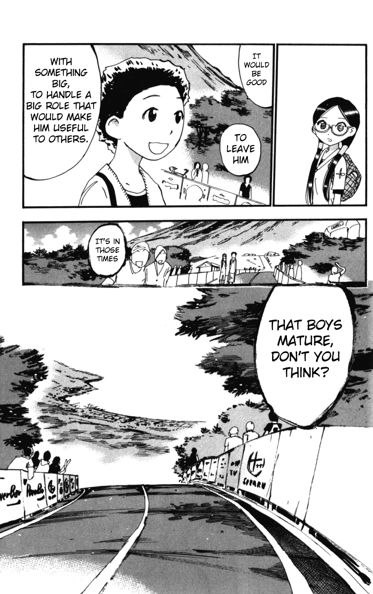 Yowamushi Pedal Chapter 213 page 18 - Chapter 213: What Lies Ahead of Battle
