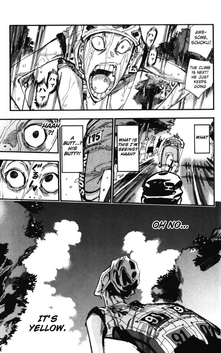 Yowamushi Pedal Chapter 214 page 17 - Chapter 214: Full Speed Dash