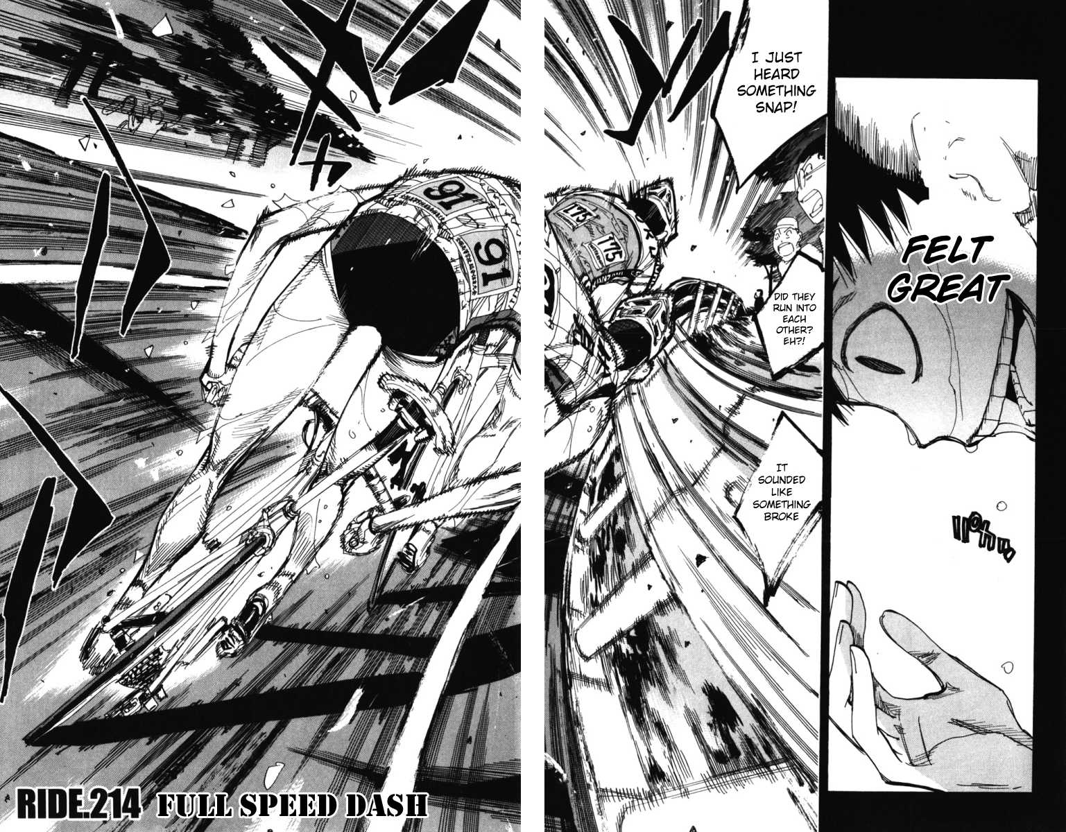Yowamushi Pedal Chapter 214 page 2 - Chapter 214: Full Speed Dash