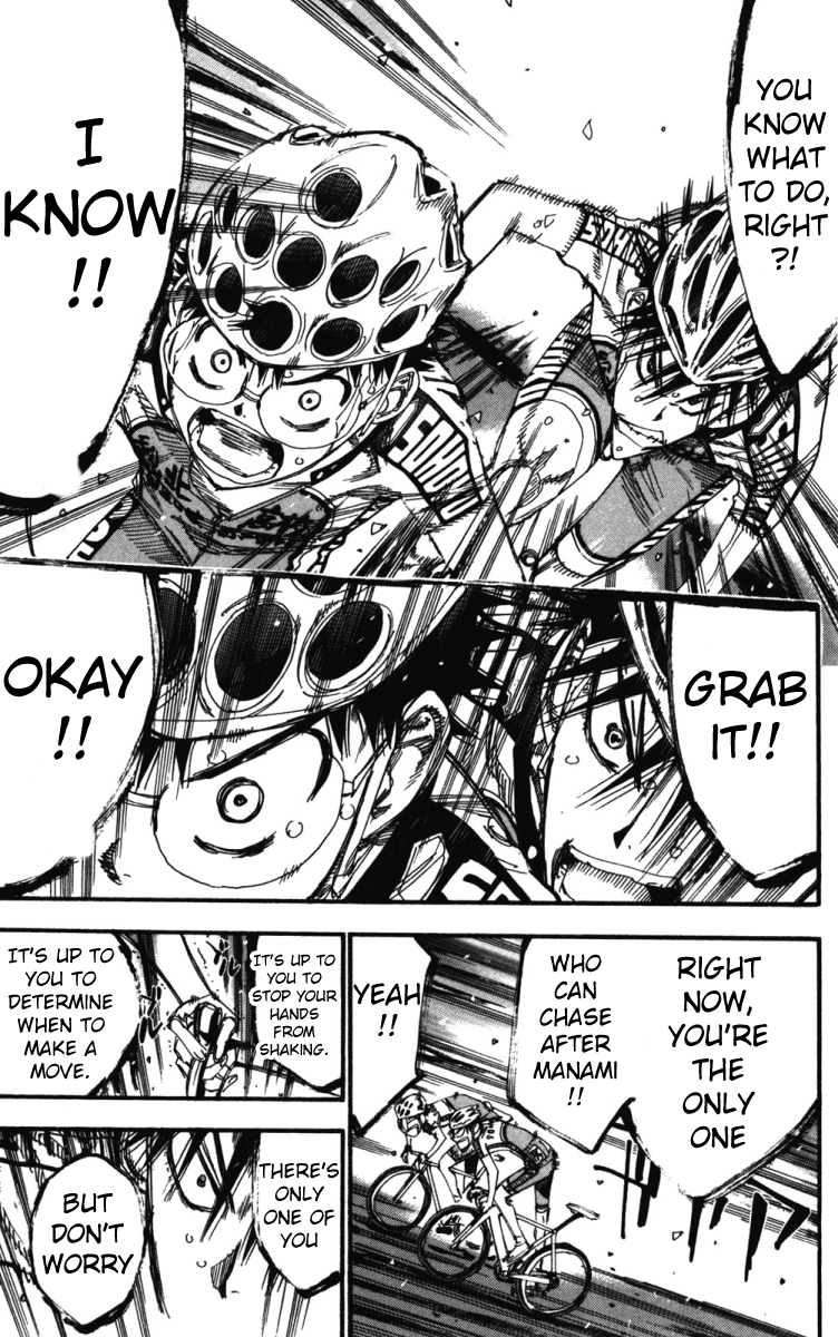 Yowamushi Pedal Chapter 216 page 15 - Chapter 216: The Sixth Man