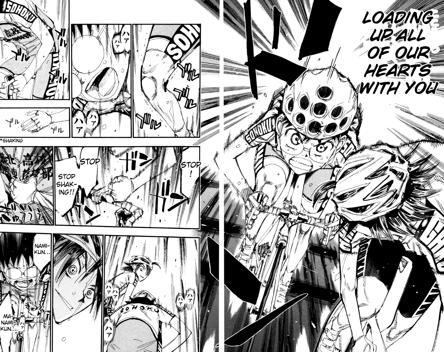 Yowamushi Pedal Chapter 217 page 12 - Chapter 217: Manami and Sakamichi