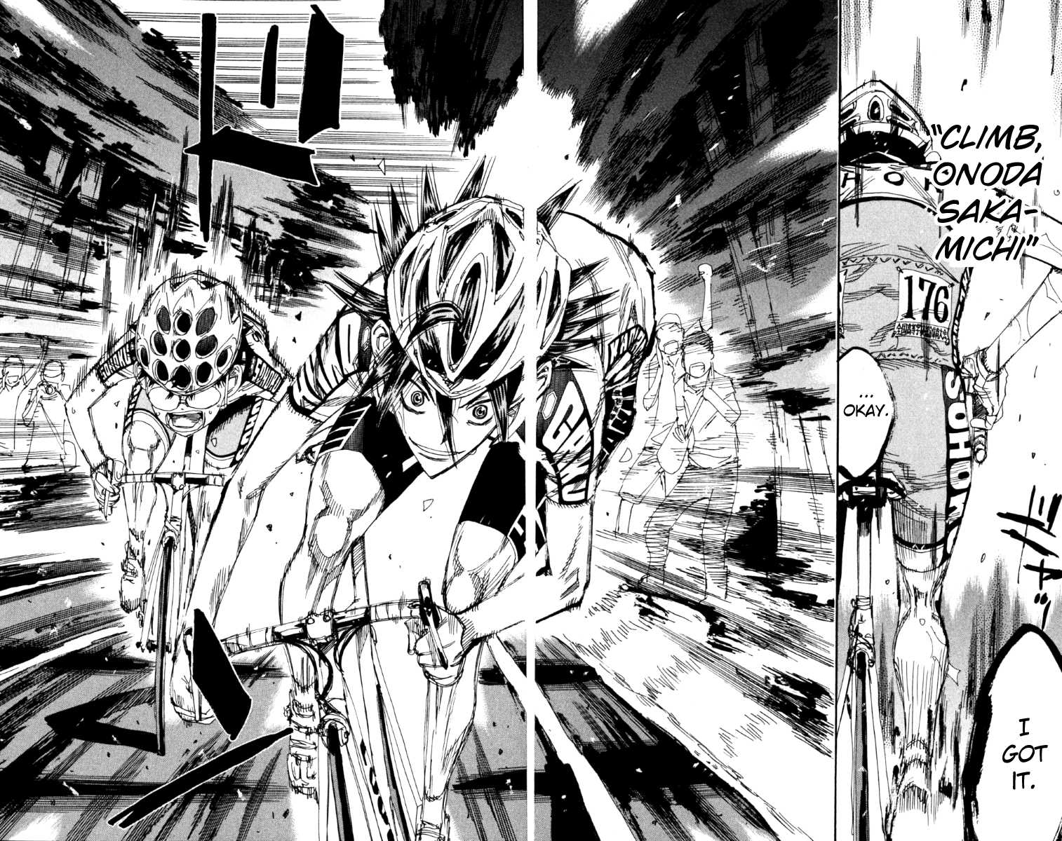 Yowamushi Pedal Chapter 217 page 3 - Chapter 217: Manami and Sakamichi