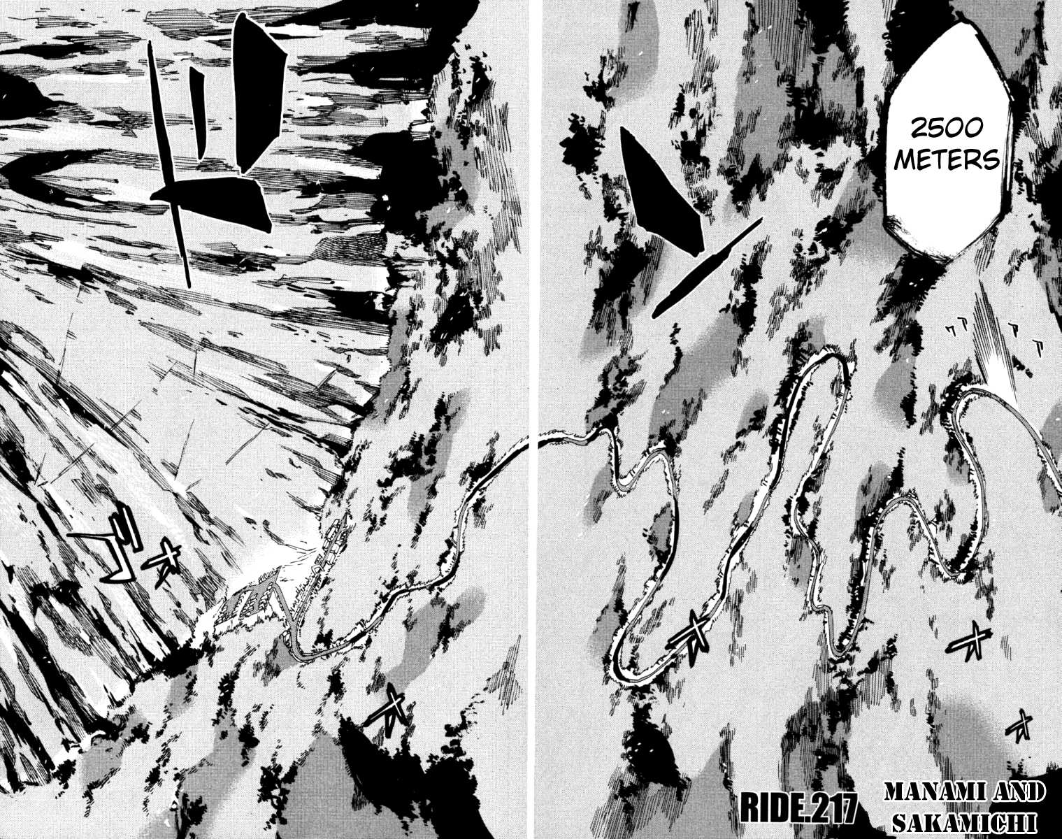 Yowamushi Pedal Chapter 217 page 5 - Chapter 217: Manami and Sakamichi