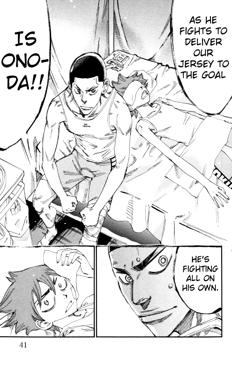 Yowamushi Pedal Chapter 218 page 14 - Chapter 218: The Will to Fight