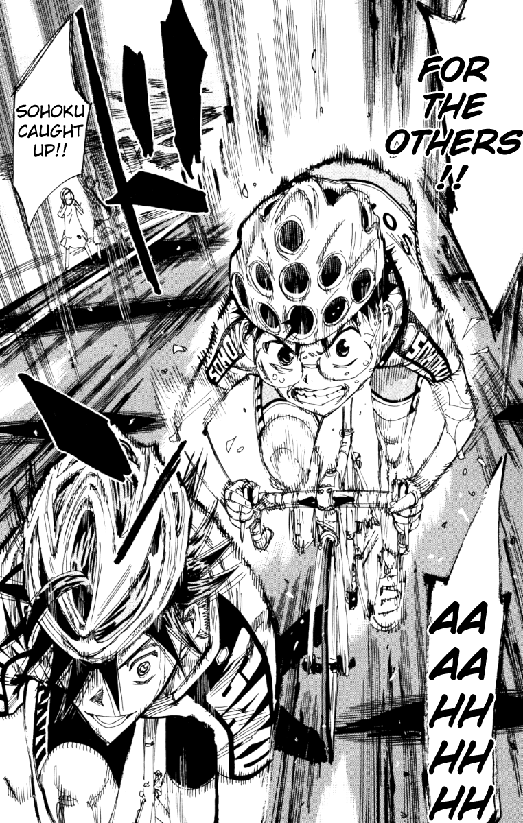 Yowamushi Pedal Chapter 218 page 9 - Chapter 218: The Will to Fight