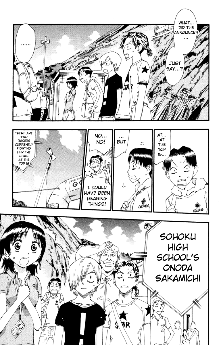 Yowamushi Pedal Chapter 219 page 10 - Chapter 219: I Will Get Past You