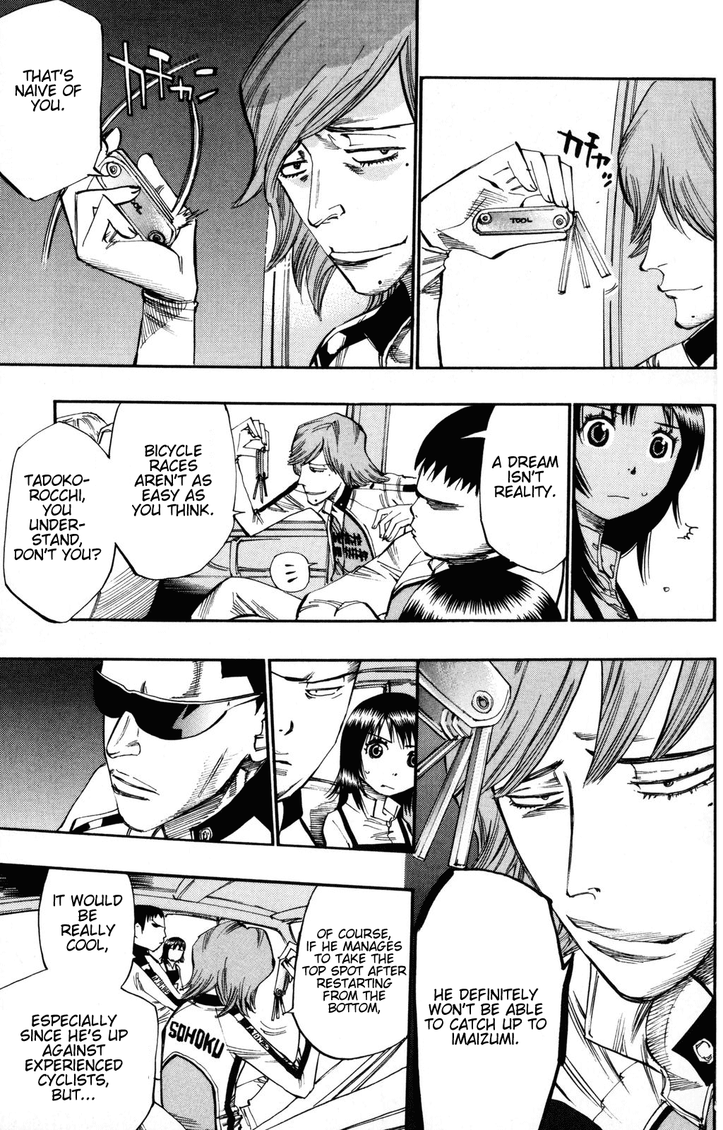 Yowamushi Pedal Chapter 22 page 11 - Chapter 22: He Can't Catch Up