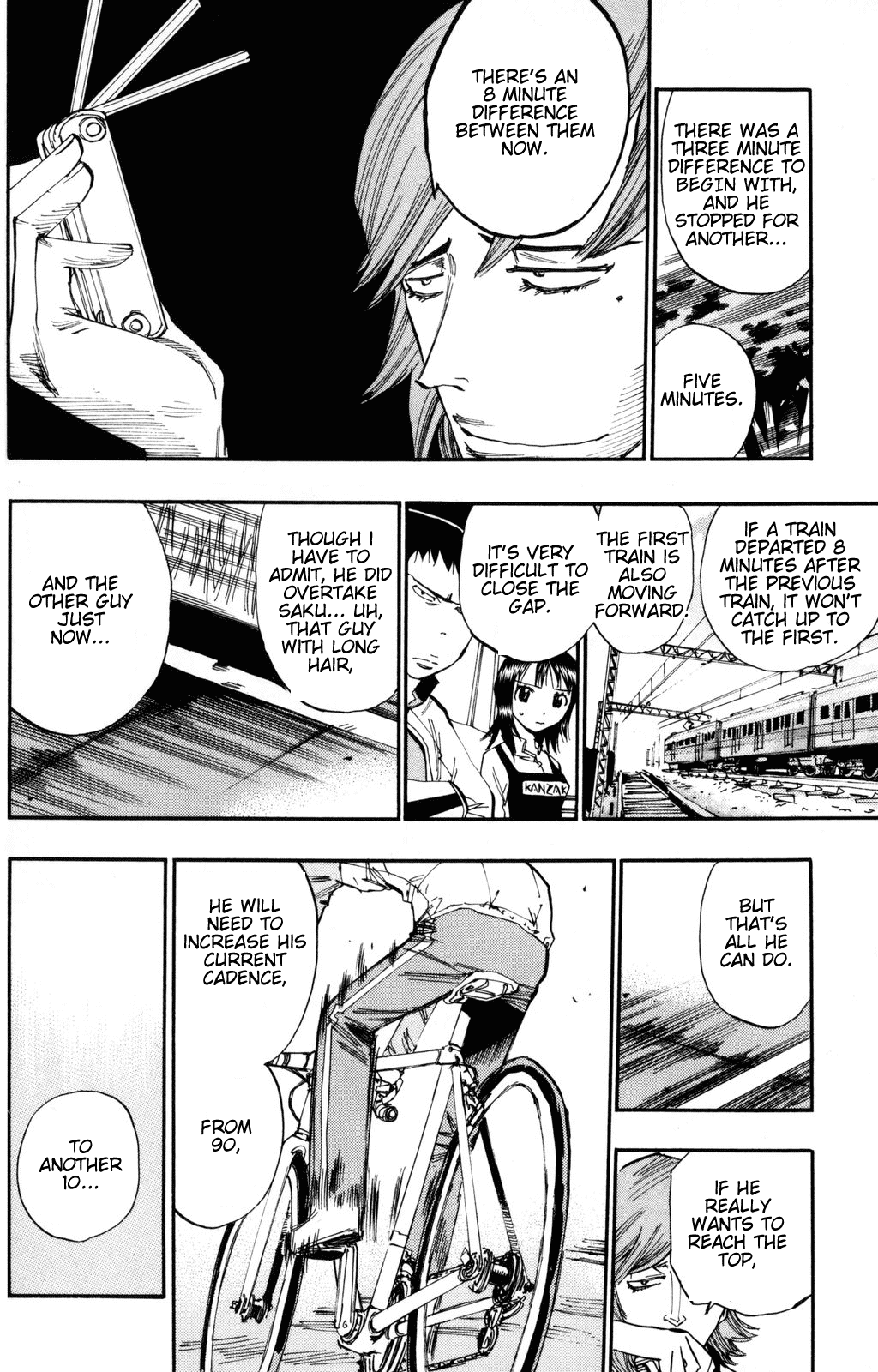 Yowamushi Pedal Chapter 22 page 12 - Chapter 22: He Can't Catch Up