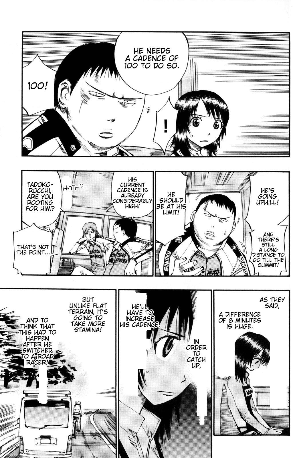 Yowamushi Pedal Chapter 22 page 13 - Chapter 22: He Can't Catch Up