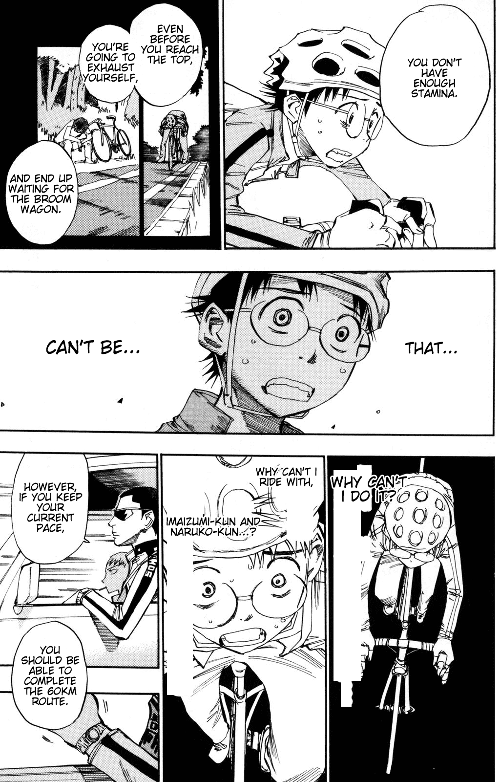 Yowamushi Pedal Chapter 22 page 17 - Chapter 22: He Can't Catch Up