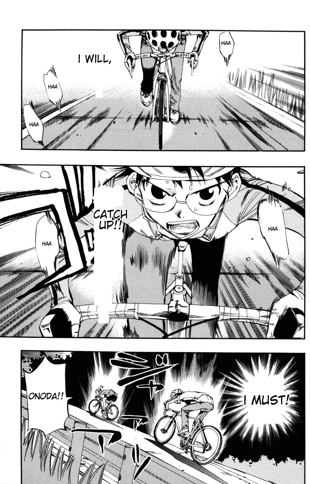Yowamushi Pedal Chapter 22 page 4 - Chapter 22: He Can't Catch Up