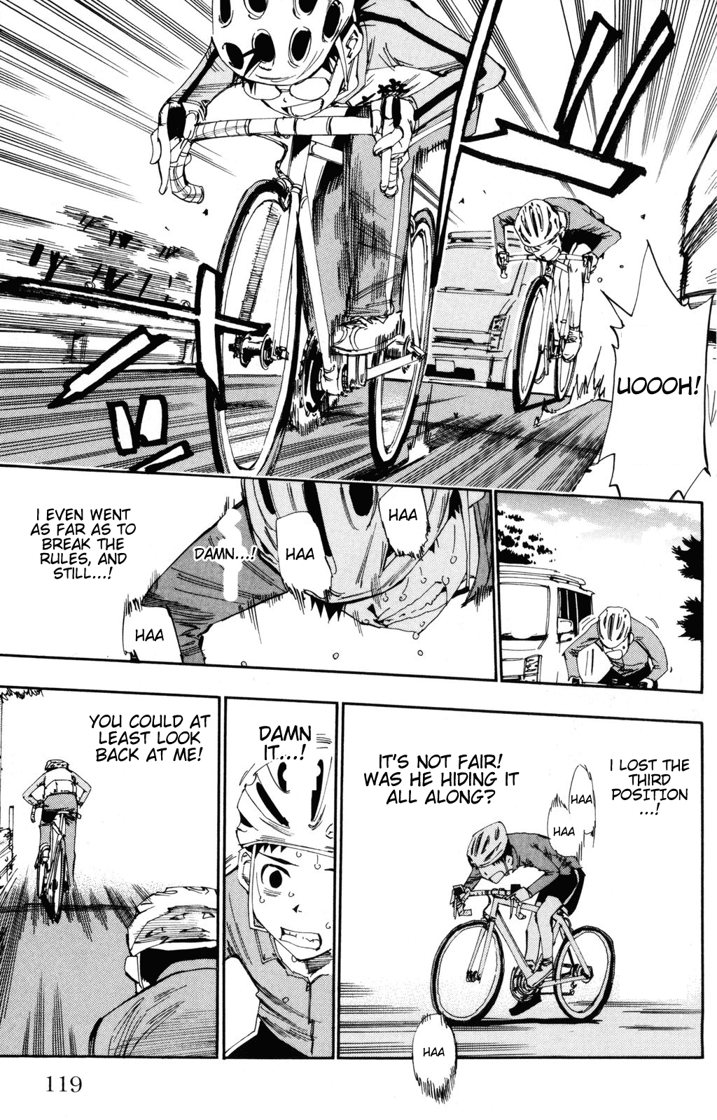 Yowamushi Pedal Chapter 22 page 6 - Chapter 22: He Can't Catch Up