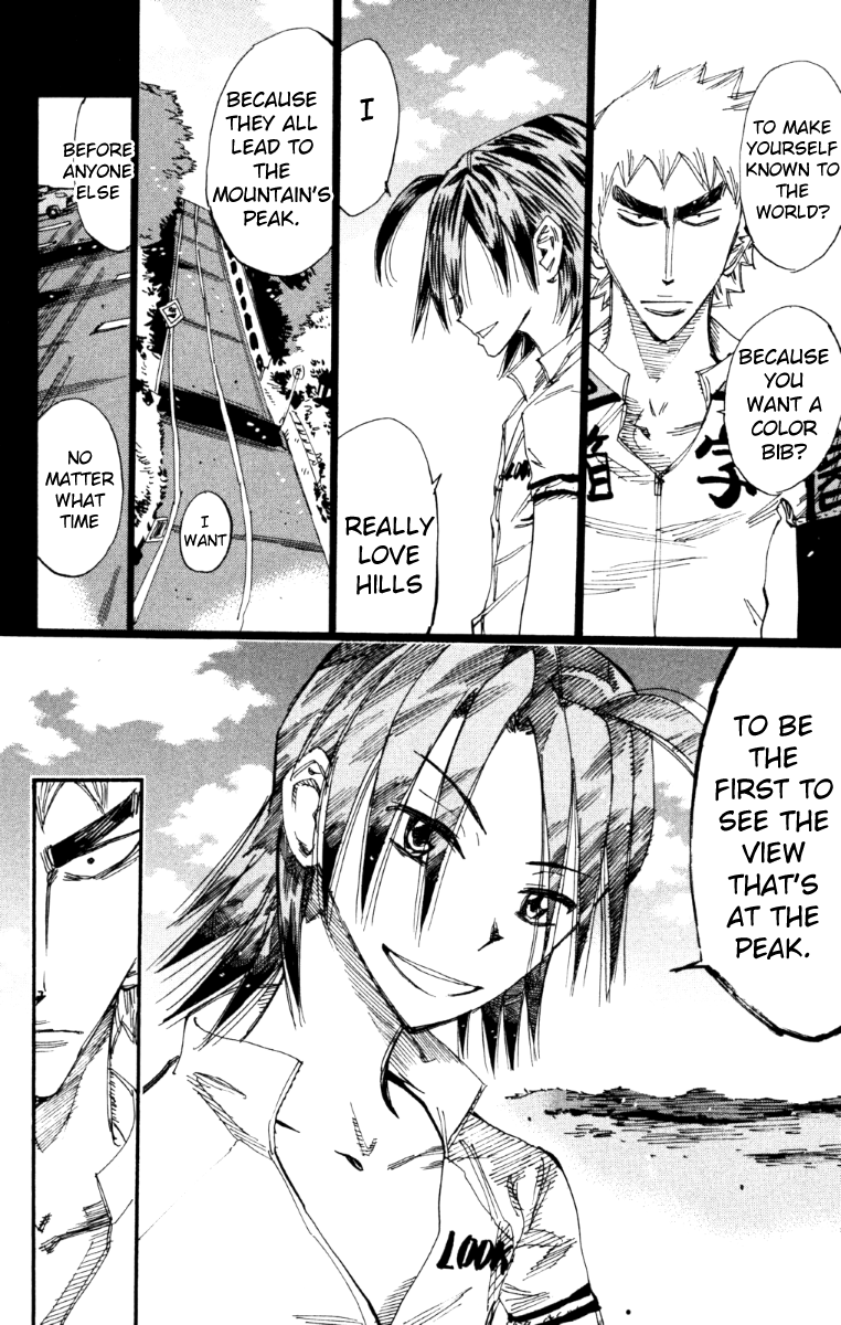 Yowamushi Pedal Chapter 220 page 14 - Chapter 220: Manami's Wings