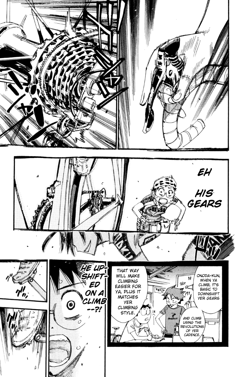 Yowamushi Pedal Chapter 220 page 17 - Chapter 220: Manami's Wings