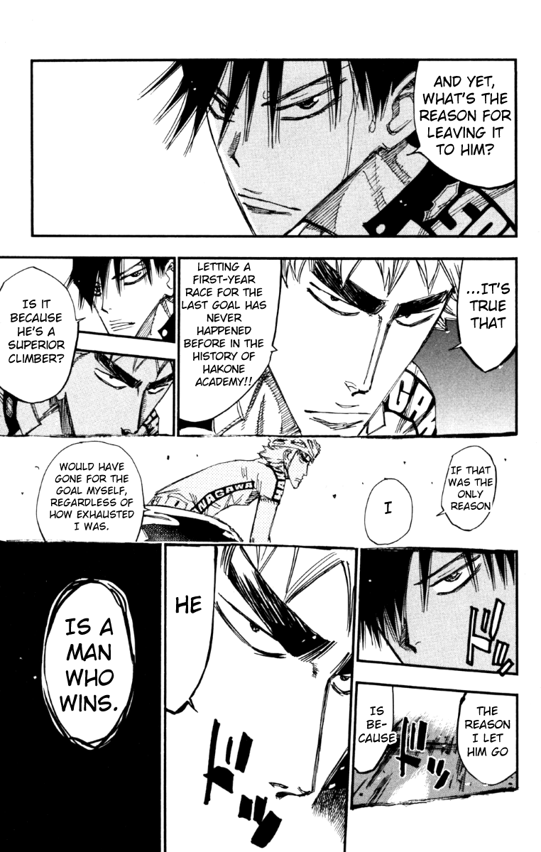 Yowamushi Pedal Chapter 220 page 5 - Chapter 220: Manami's Wings
