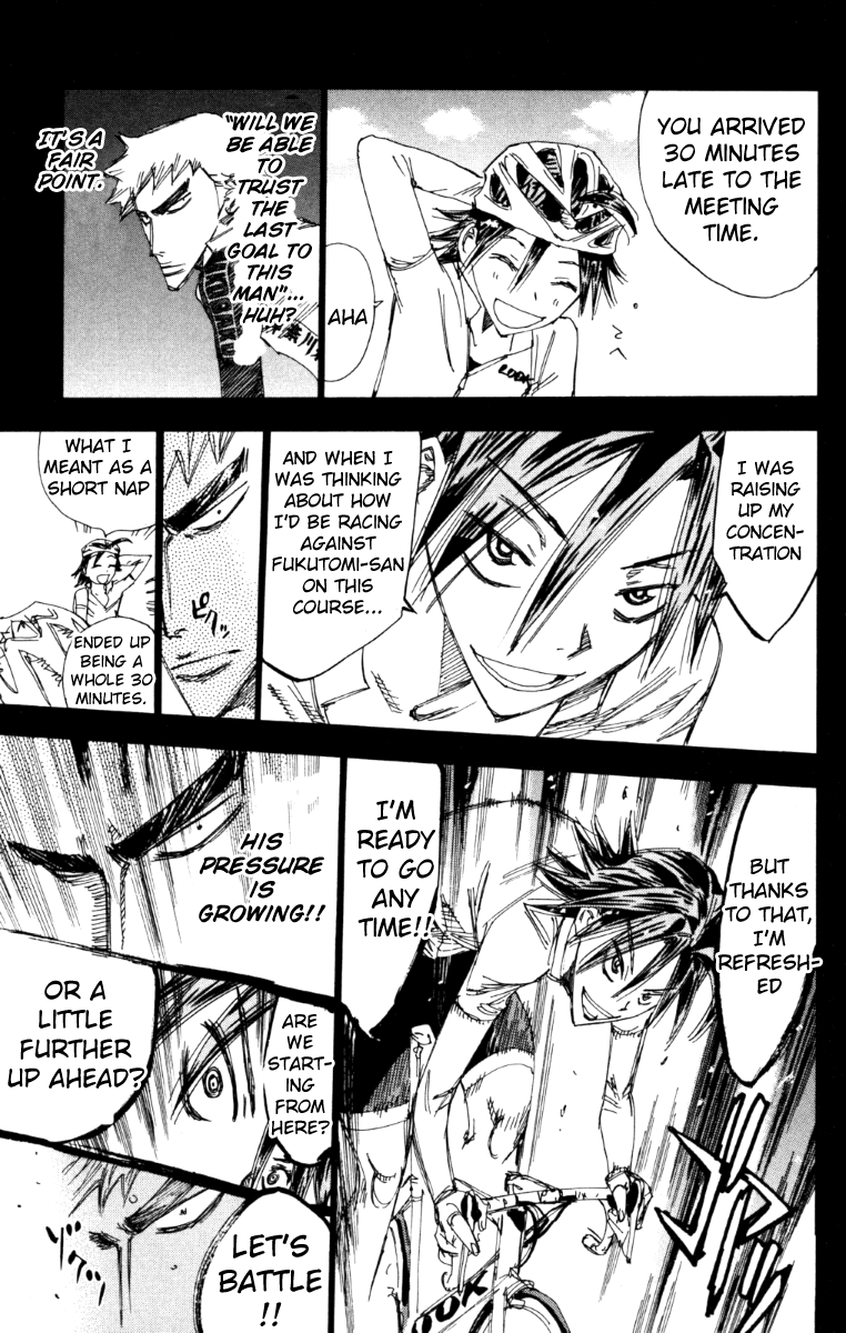 Yowamushi Pedal Chapter 220 page 9 - Chapter 220: Manami's Wings