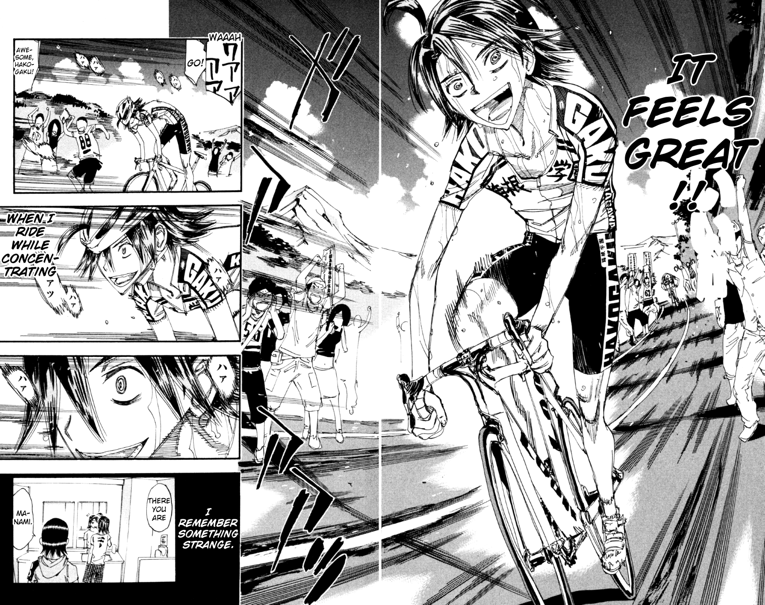 Yowamushi Pedal Chapter 221 page 10 - Chapter 221: Manami Climbs