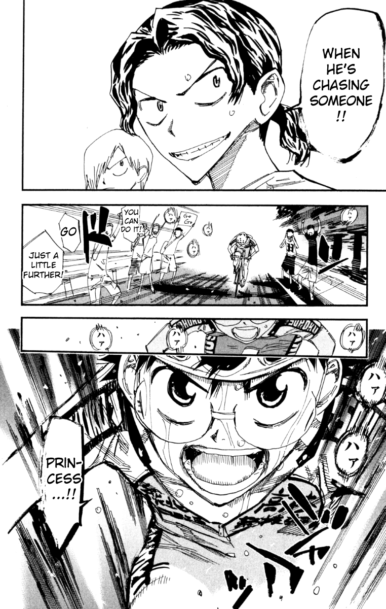 Yowamushi Pedal Chapter 221 page 16 - Chapter 221: Manami Climbs