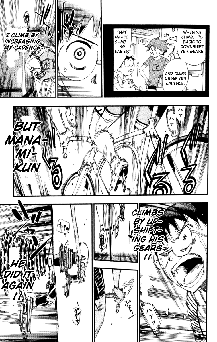 Yowamushi Pedal Chapter 221 page 4 - Chapter 221: Manami Climbs
