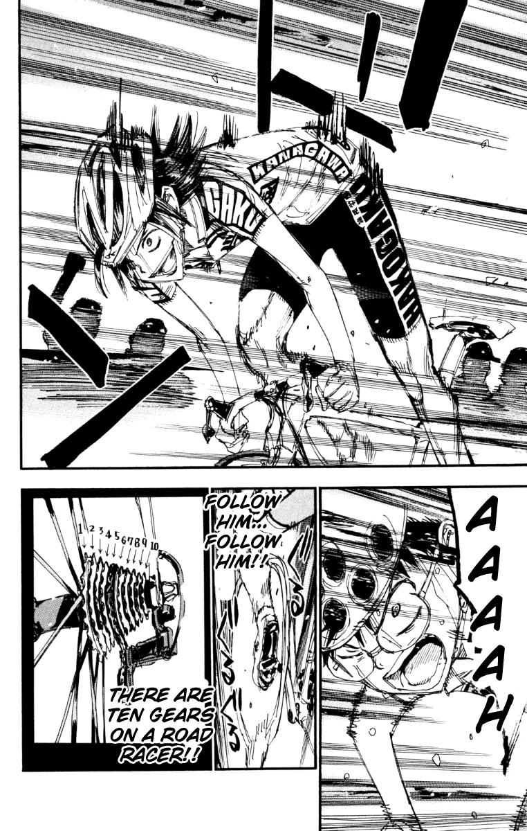 Yowamushi Pedal Chapter 221 page 5 - Chapter 221: Manami Climbs