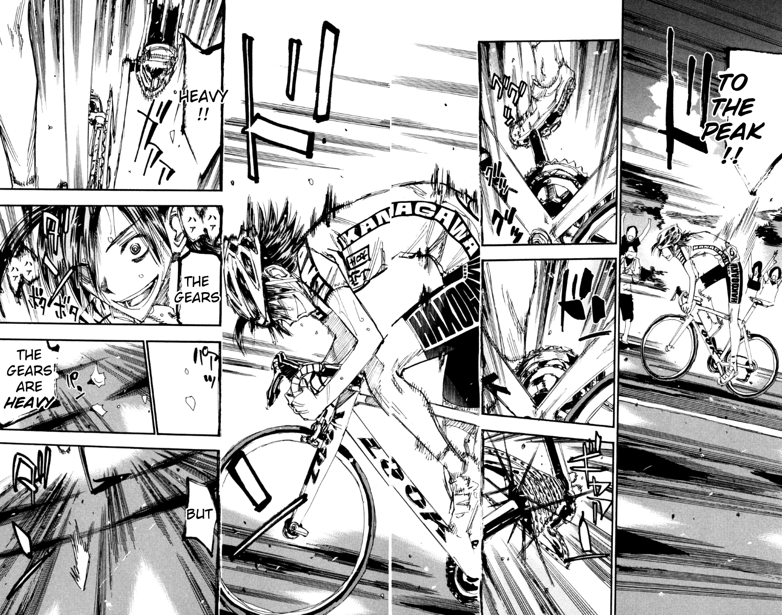 Yowamushi Pedal Chapter 221 page 9 - Chapter 221: Manami Climbs