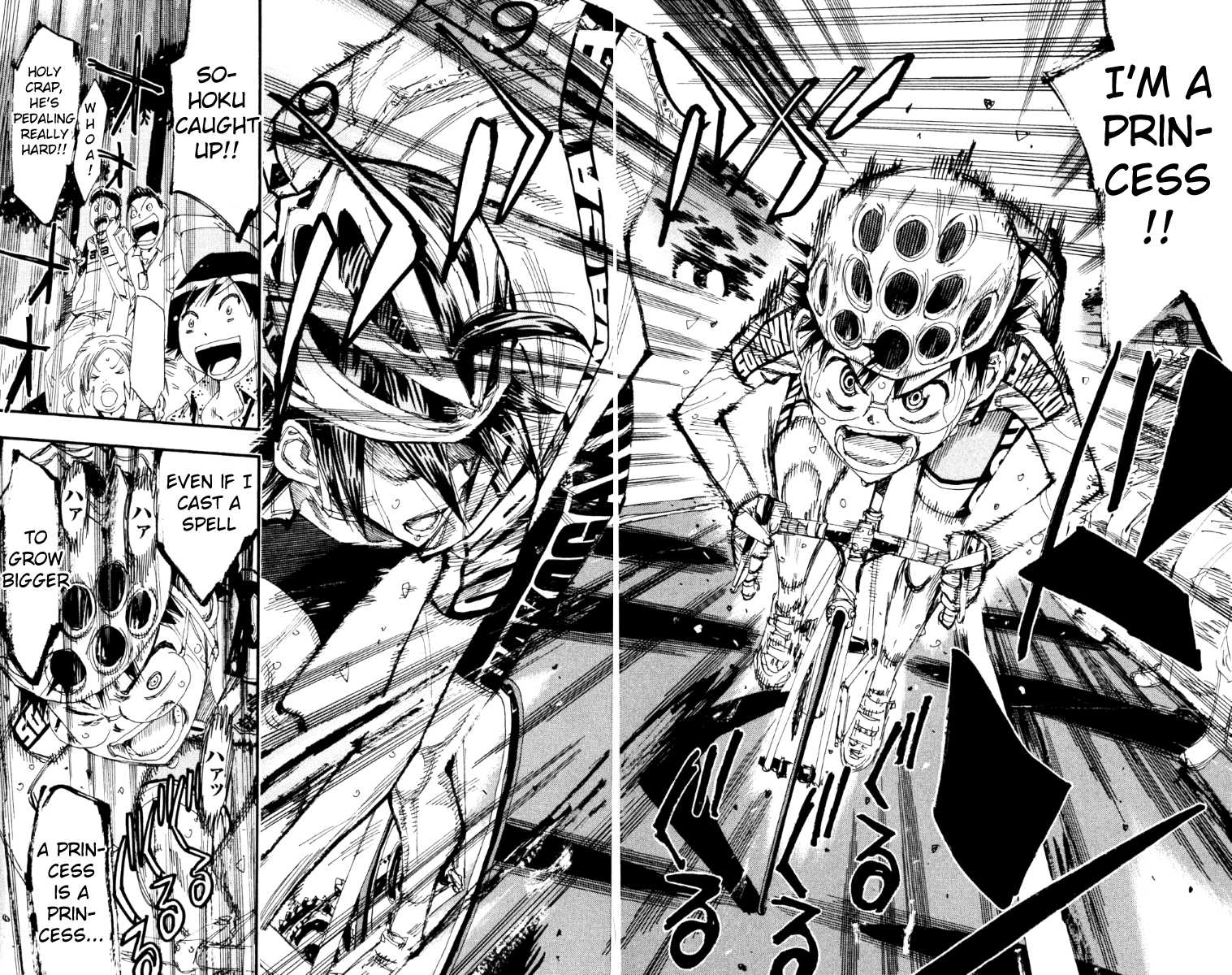 Yowamushi Pedal Chapter 222 page 14 - Chapter 222: Shift Up