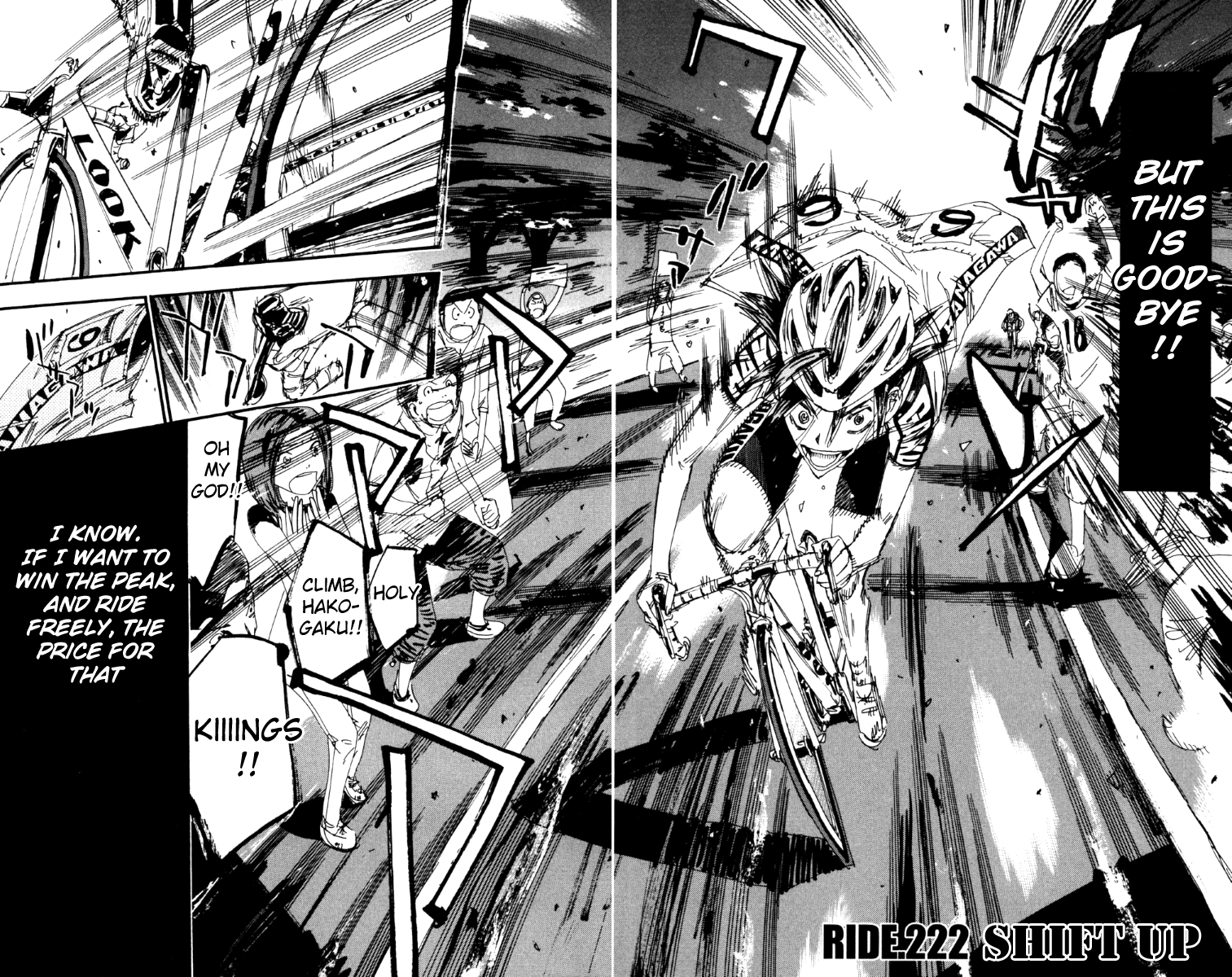 Yowamushi Pedal Chapter 222 page 2 - Chapter 222: Shift Up
