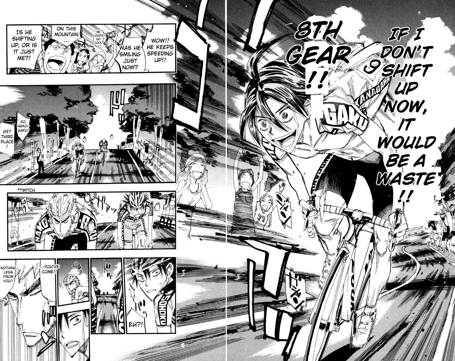 Yowamushi Pedal Chapter 222 page 7 - Chapter 222: Shift Up