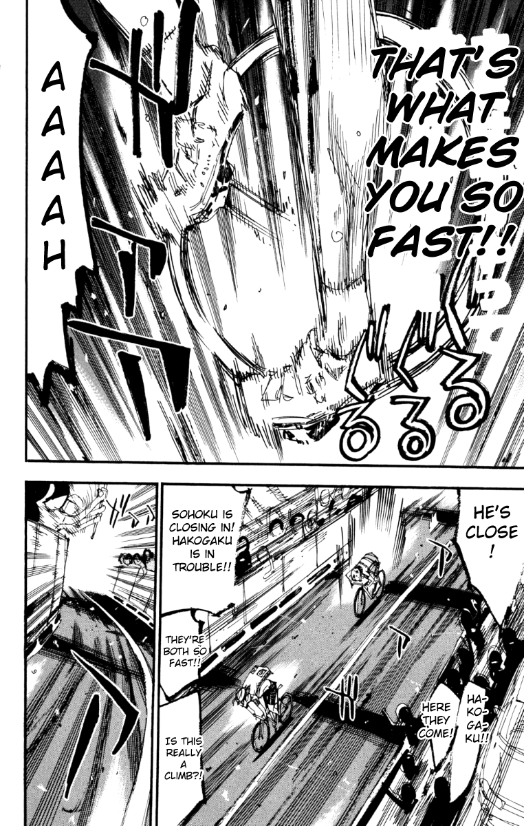 Yowamushi Pedal Chapter 225 page 14 - Chapter 225: Straight Ahead