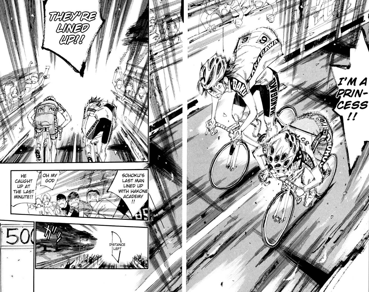 Yowamushi Pedal Chapter 225 page 16 - Chapter 225: Straight Ahead