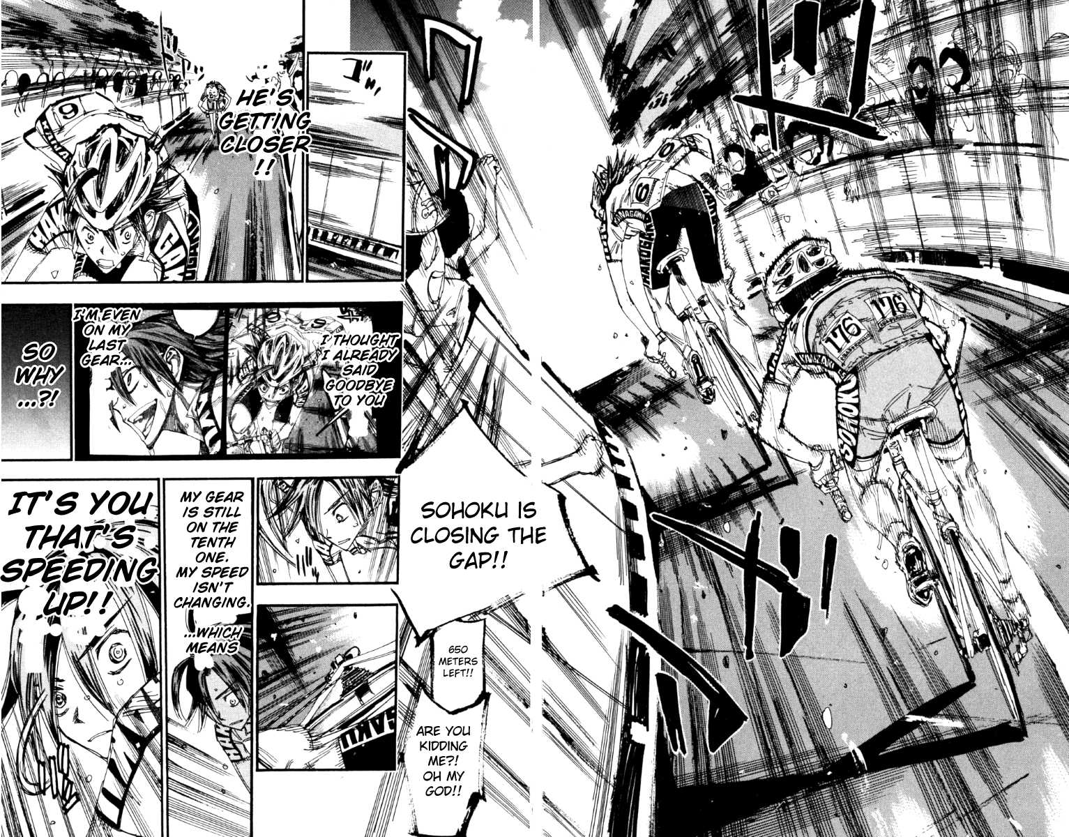 Yowamushi Pedal Chapter 225 page 7 - Chapter 225: Straight Ahead
