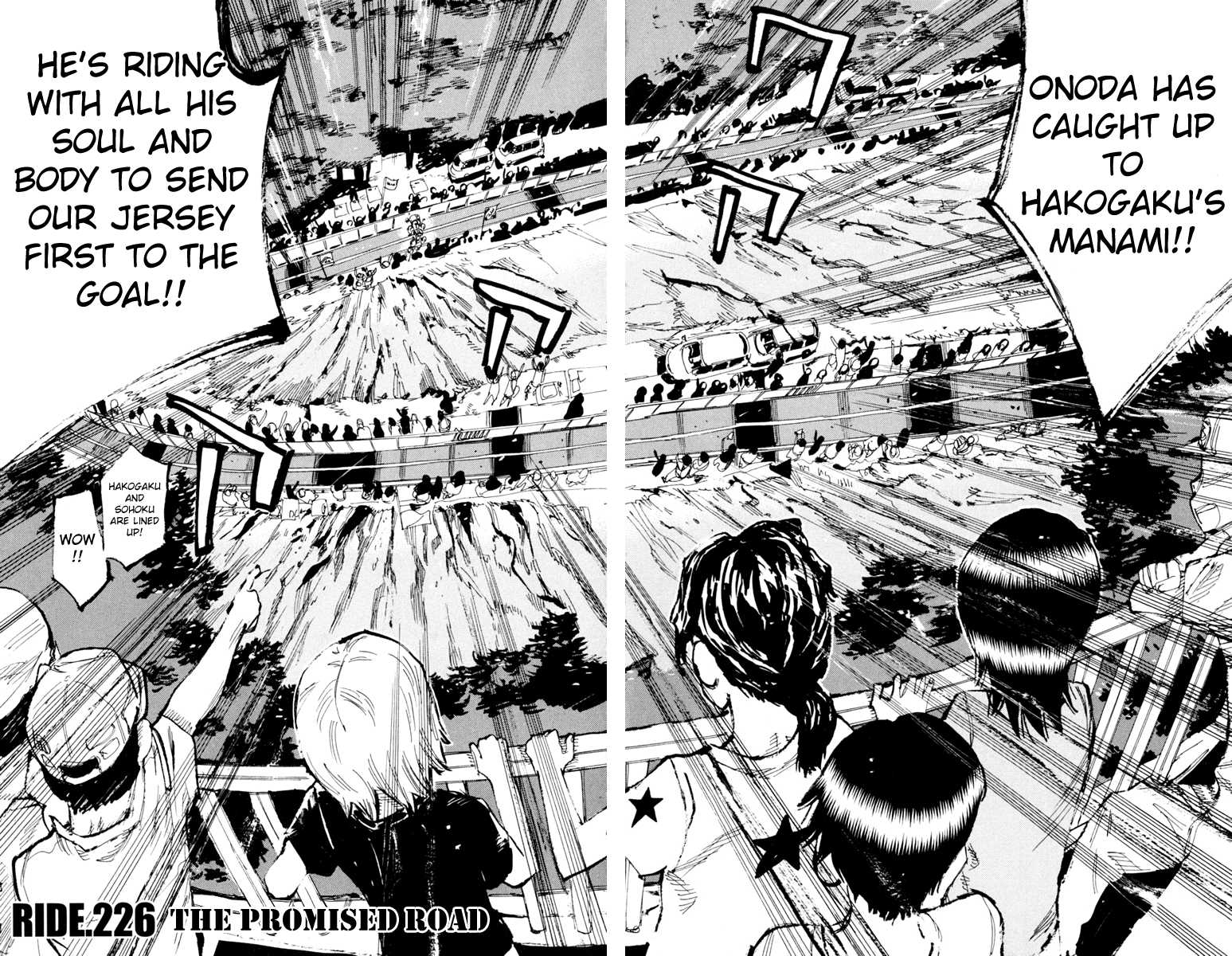 Yowamushi Pedal Chapter 226 page 4 - Chapter 226: The Promised Road