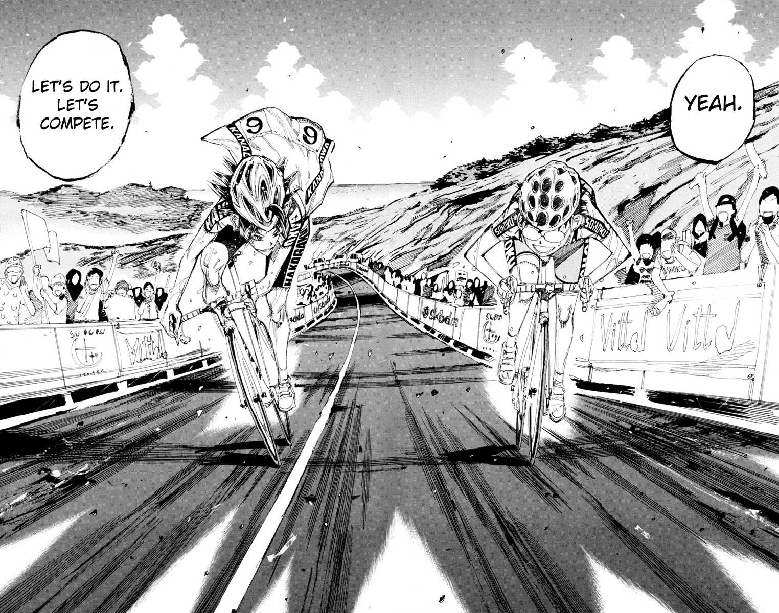 Yowamushi Pedal Chapter 226 page 9 - Chapter 226: The Promised Road