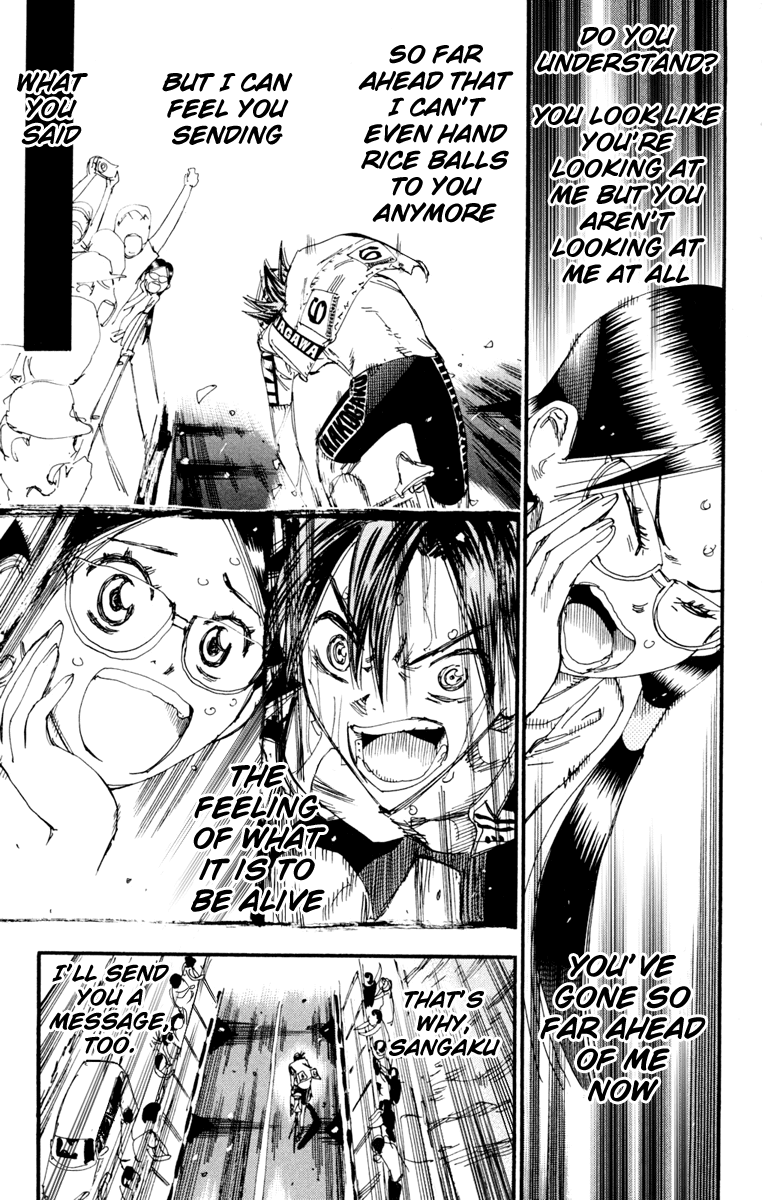 Yowamushi Pedal Chapter 227 page 14 - Chapter 227: Let These Feelings Reach