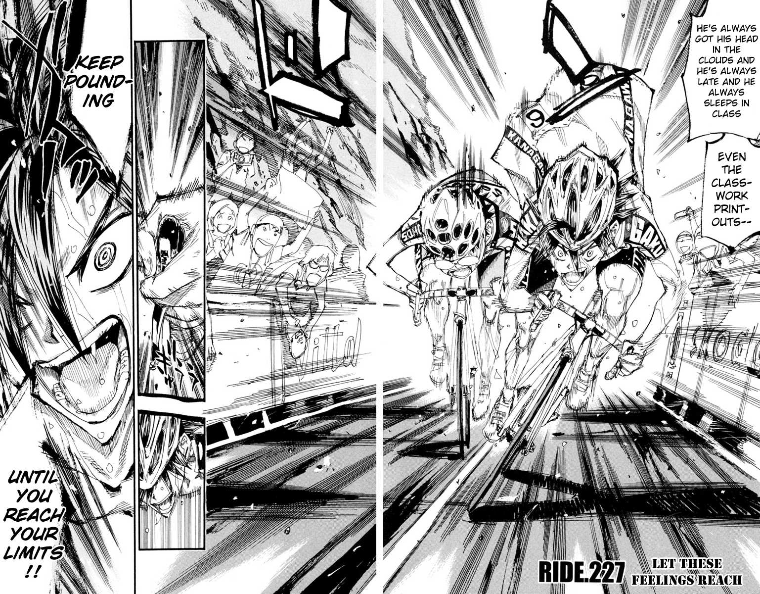 Yowamushi Pedal Chapter 227 page 2 - Chapter 227: Let These Feelings Reach