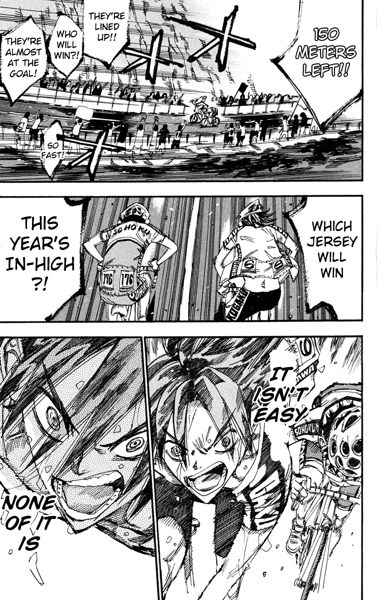 Yowamushi Pedal Chapter 228 page 14 - Chapter 228: Simply to the Goal
