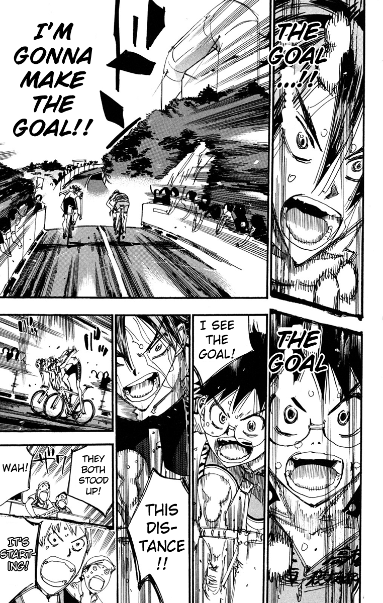 Yowamushi Pedal Chapter 228 page 18 - Chapter 228: Simply to the Goal