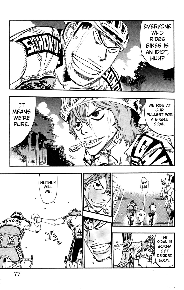 Yowamushi Pedal Chapter 229 page 11 - Chapter 229: Last Sprint