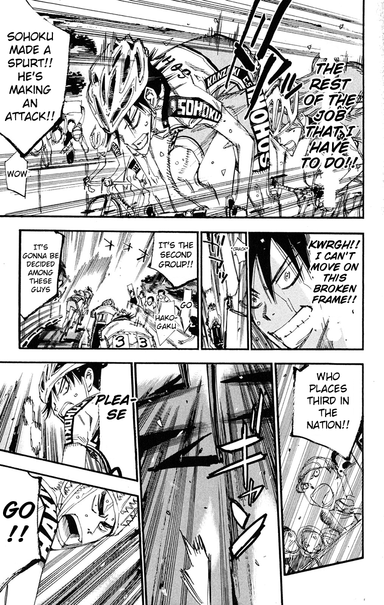 Yowamushi Pedal Chapter 229 page 13 - Chapter 229: Last Sprint