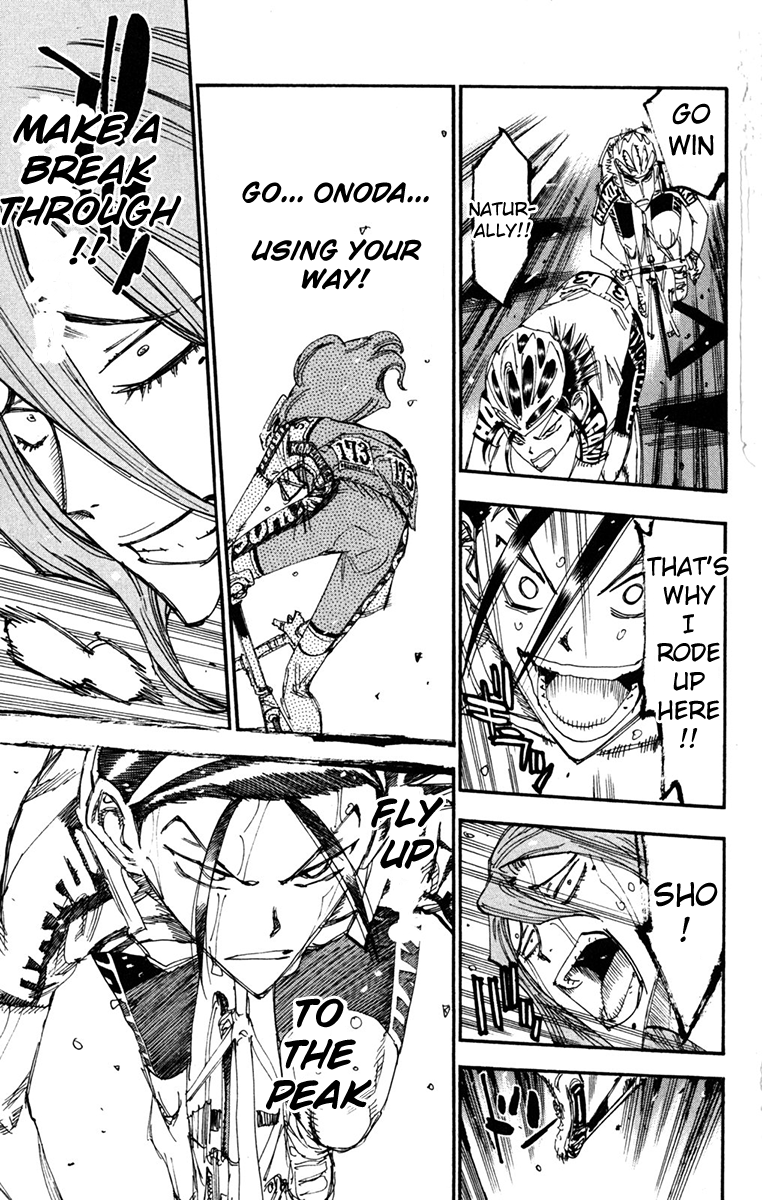 Yowamushi Pedal Chapter 229 page 15 - Chapter 229: Last Sprint