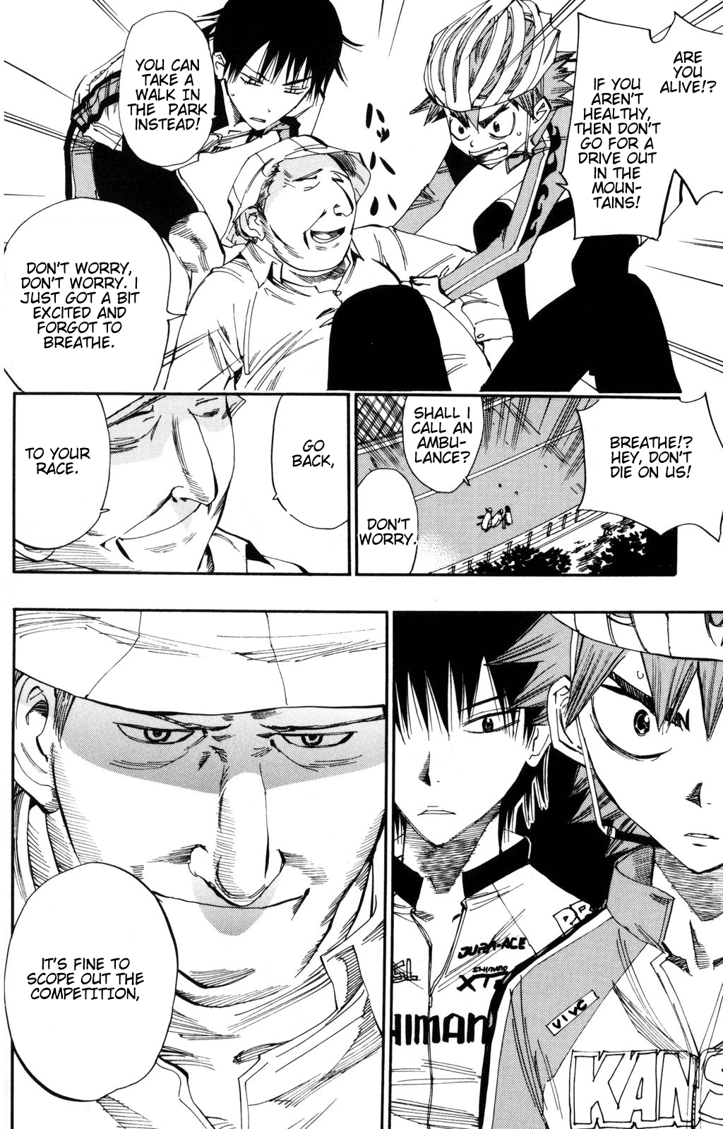 Yowamushi Pedal Chapter 23 page 16 - Chapter 23: The Competition