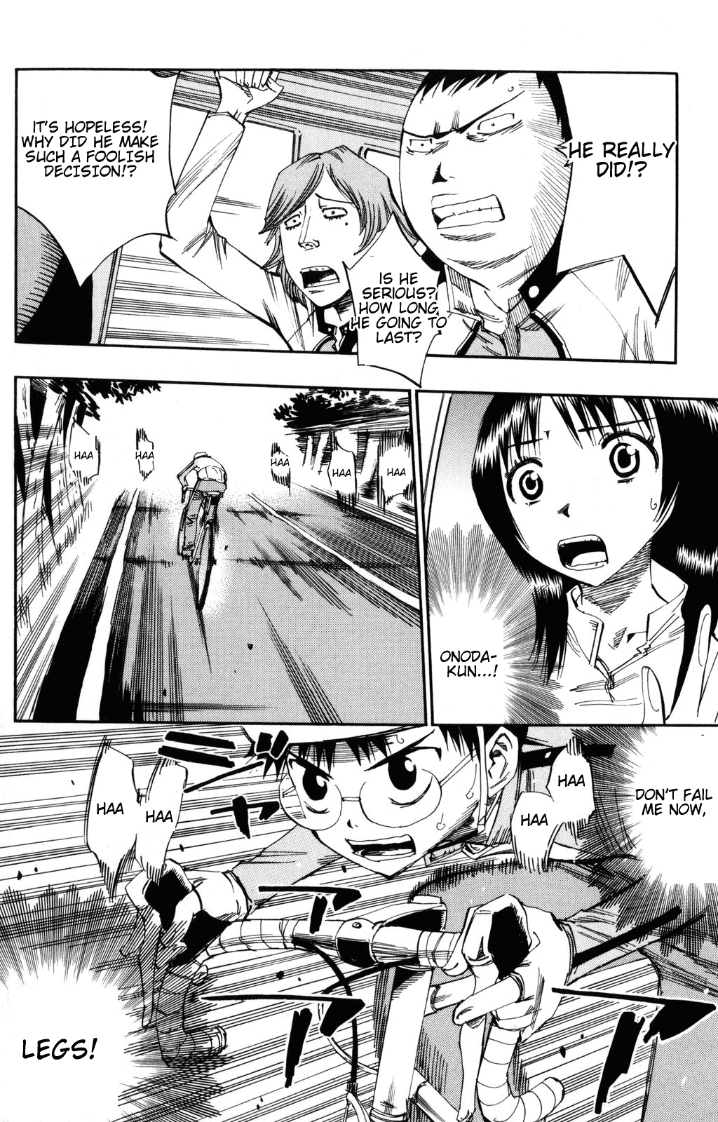 Yowamushi Pedal Chapter 23 page 3 - Chapter 23: The Competition