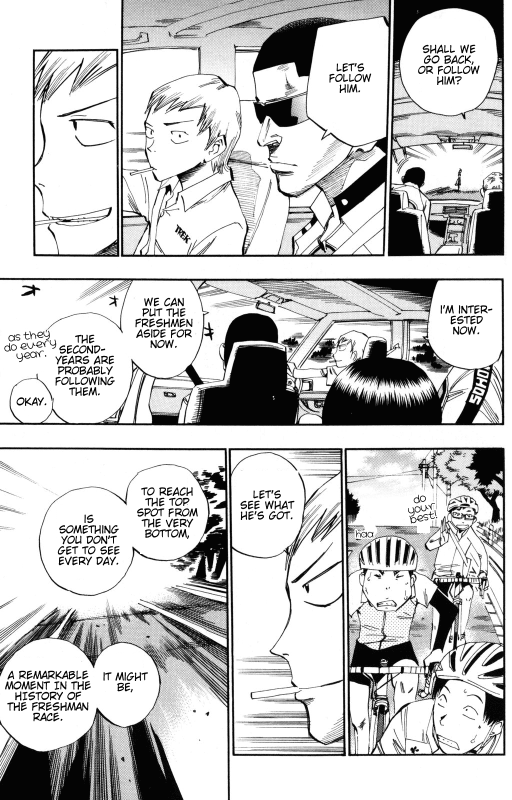 Yowamushi Pedal Chapter 23 page 4 - Chapter 23: The Competition