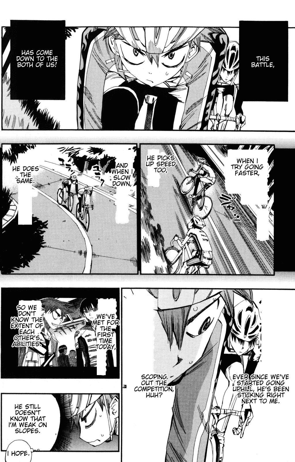 Yowamushi Pedal Chapter 23 page 8 - Chapter 23: The Competition