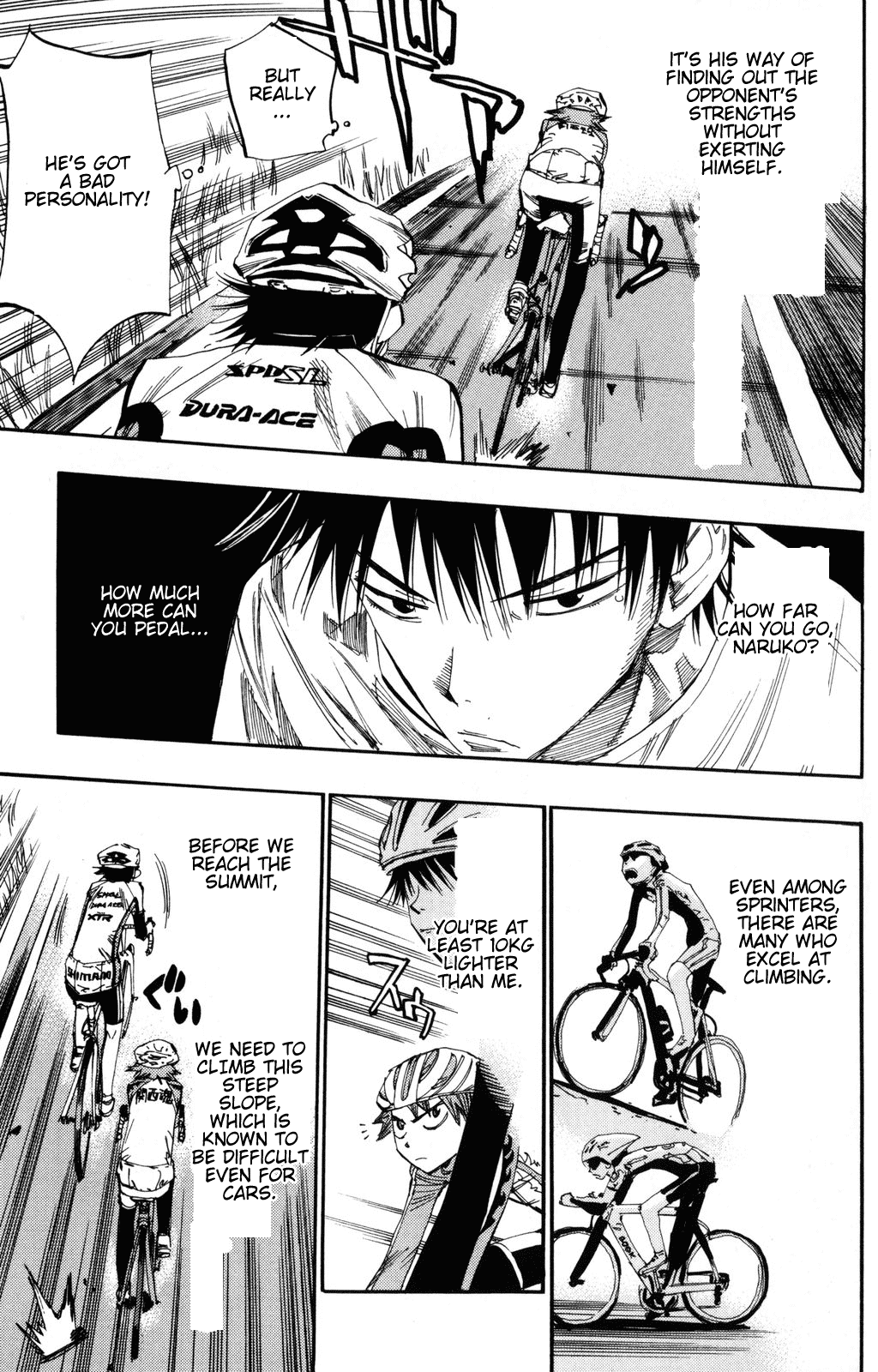 Yowamushi Pedal Chapter 23 page 9 - Chapter 23: The Competition