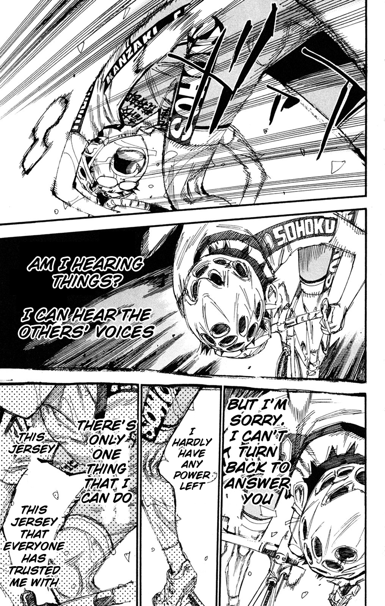 Yowamushi Pedal Chapter 230 page 10 - Chapter 230: The One to Look Up at the Sky
