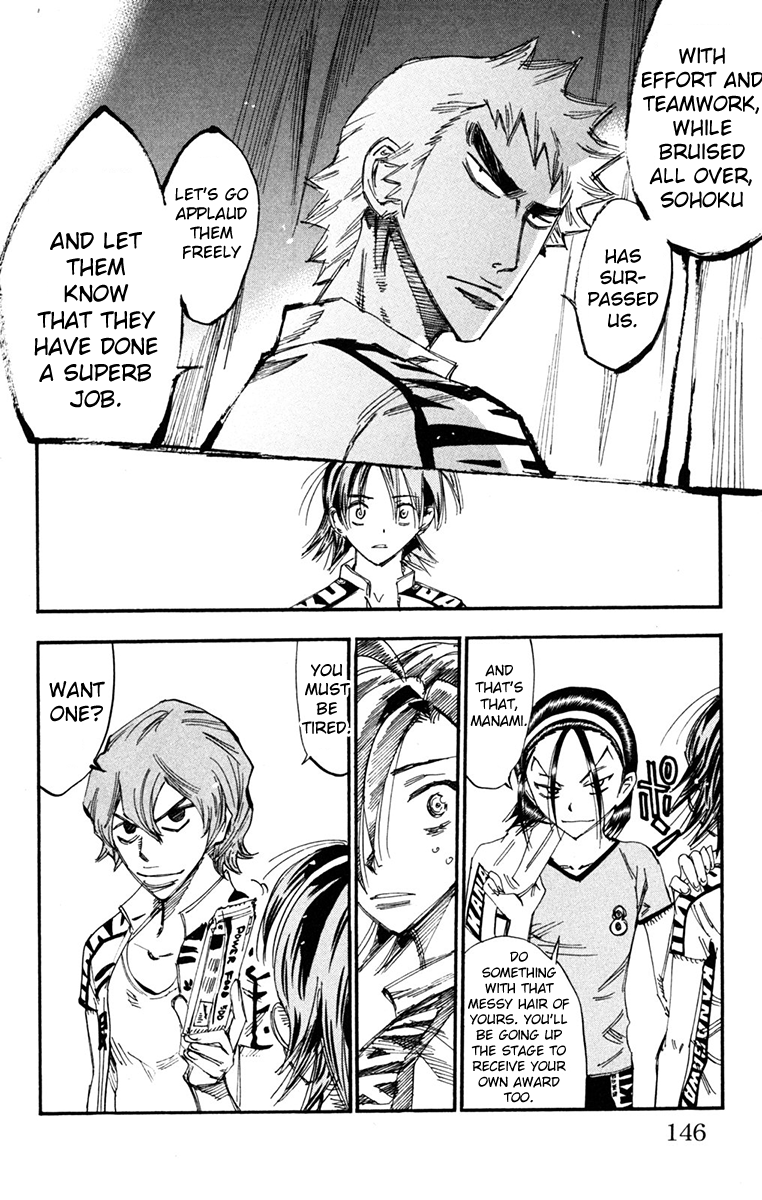 Yowamushi Pedal Chapter 232 page 12 - Chapter 232: To a Height of 15 Centimeters