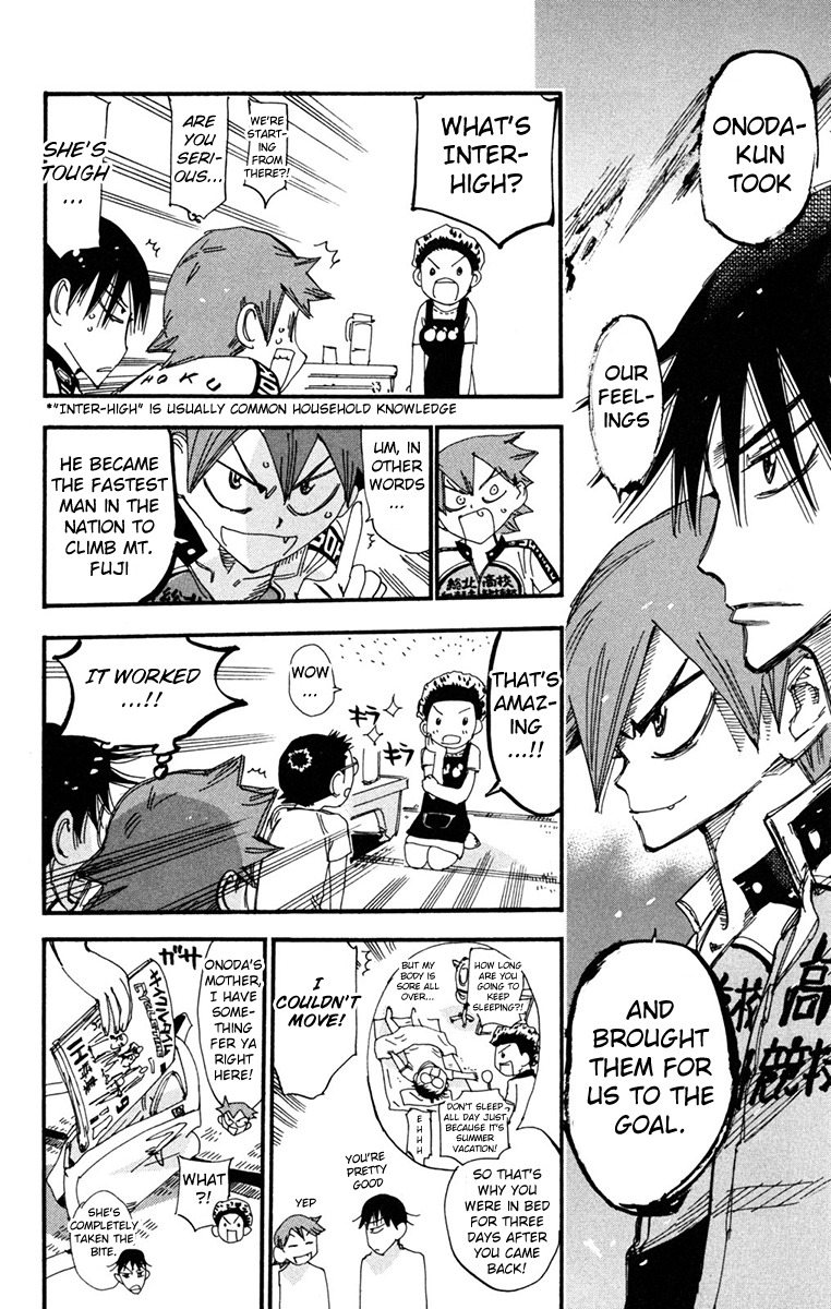Yowamushi Pedal Chapter 233 page 4 - Chapter 233: Inter-High Special Stage