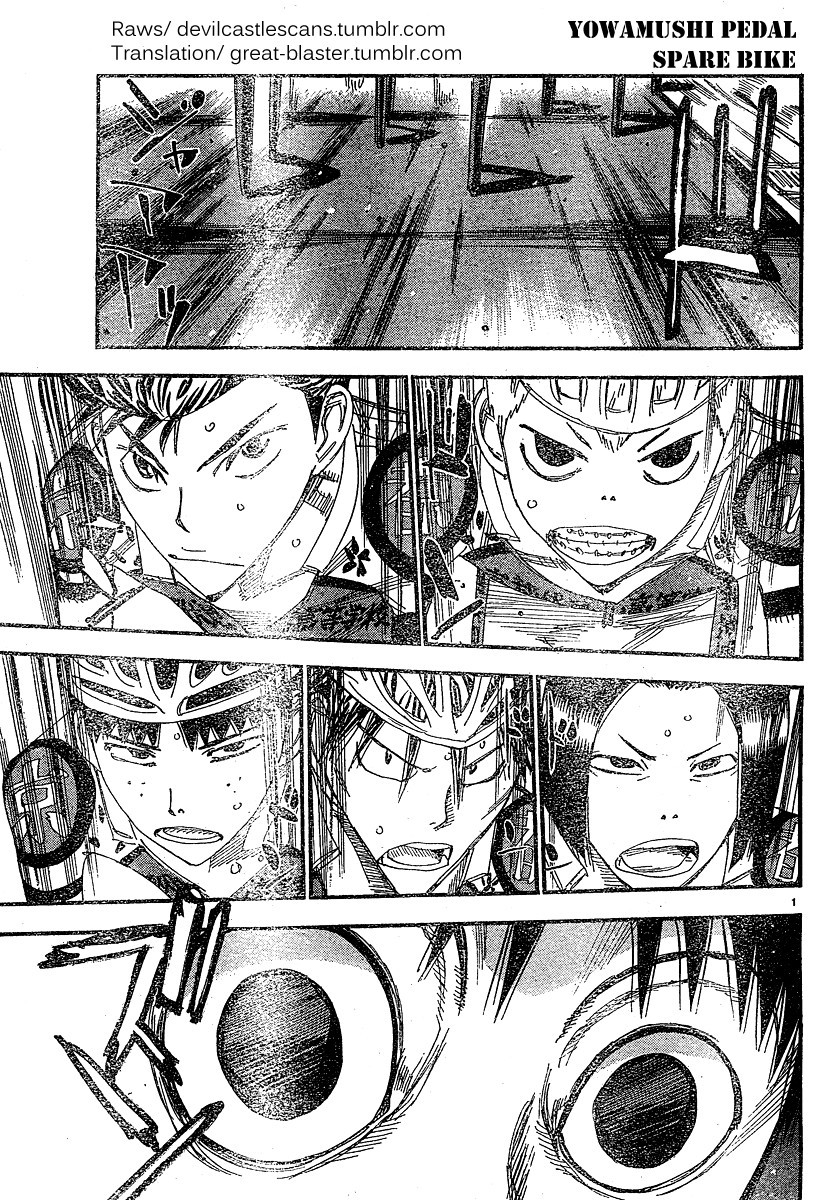 Yowamushi Pedal Chapter 234.5 page 1 - Chapter 234.005